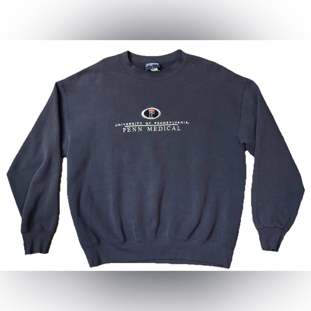 Vintage JanSport University of Pennsylvania Penn Medical Sweatshirt Large
